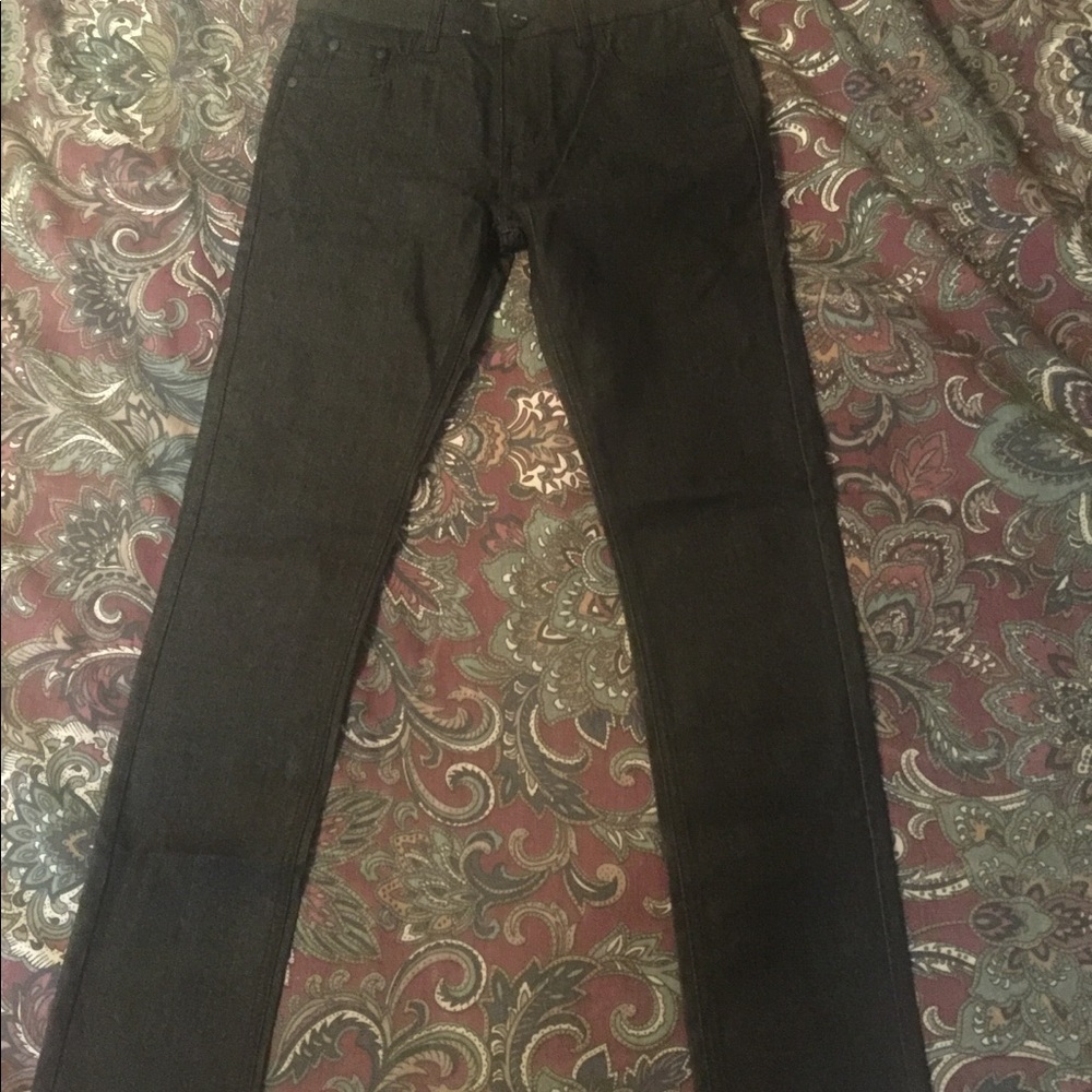 Men black jeans waist 30